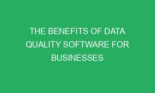 the benefits of data quality software for businesses 215581 1 - The Benefits of Data Quality Software for Businesses